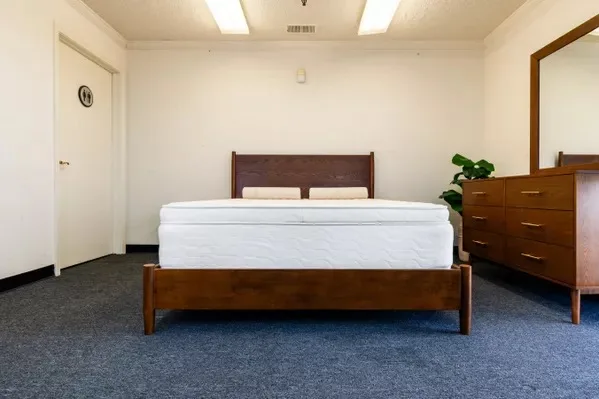 Natural latex hybrid pillow top mattress By D&I Mattress MFG