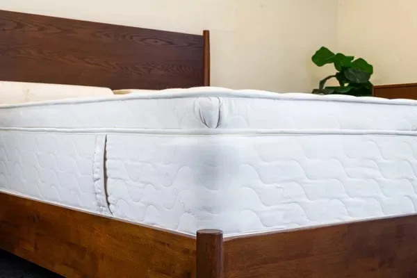 Natural latex hybrid pillow top mattress By D&I Mattress MFG