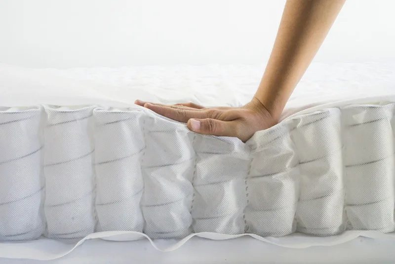Natural Mattress With Pillow Top 31 Pocket Spring By D&I Mattress MFG